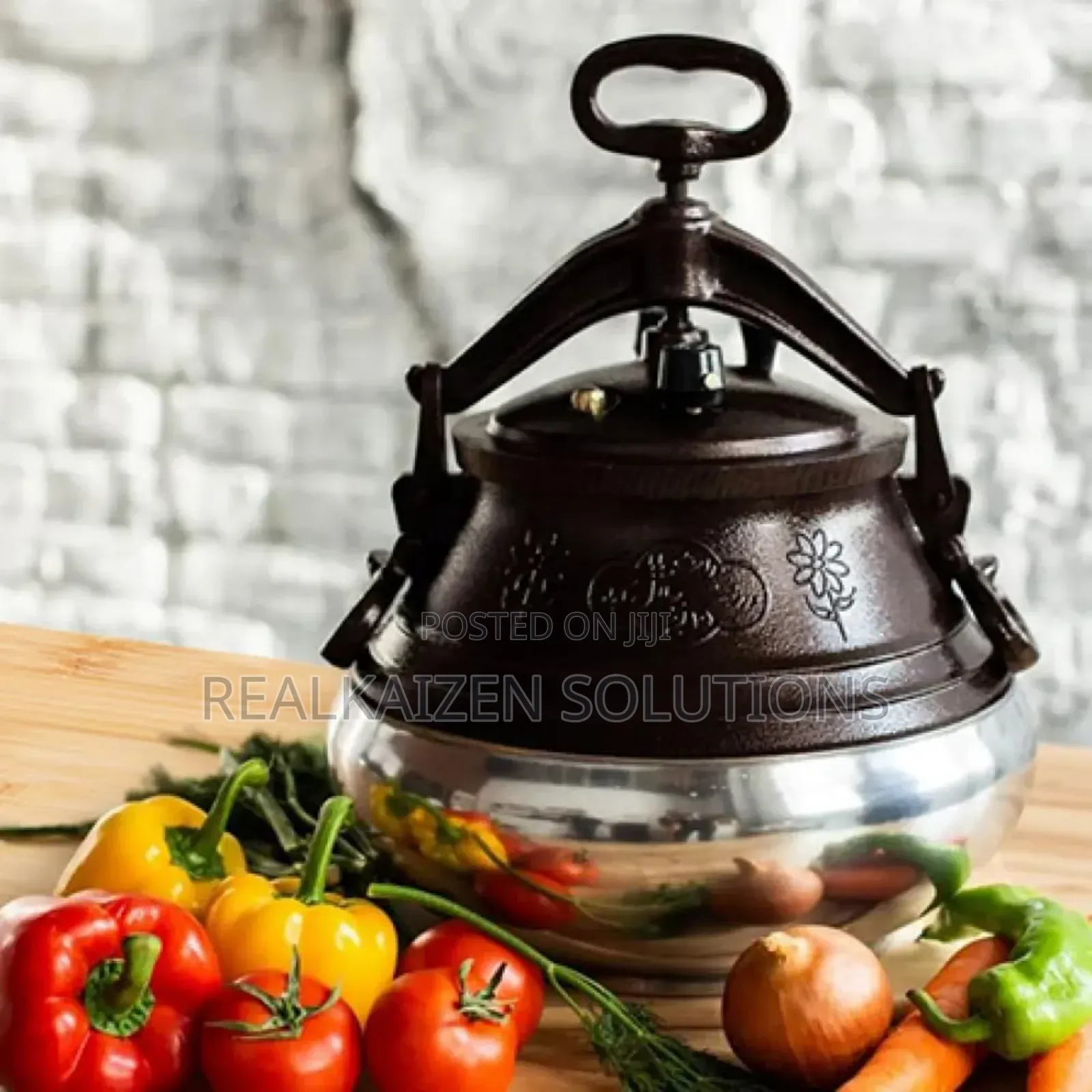 Afghan 10l Heavy Duty Dual Handles Pressure Cooker