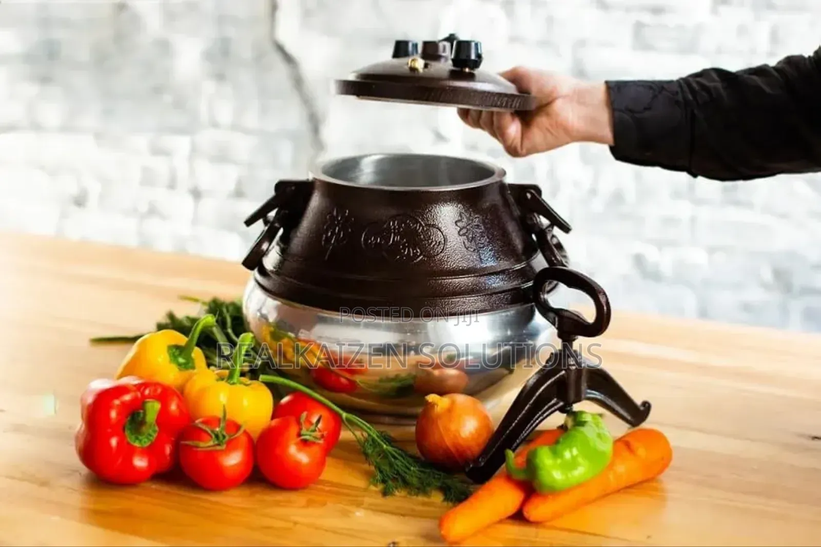Afghan 10l Heavy Duty Dual Handles Pressure Cooker