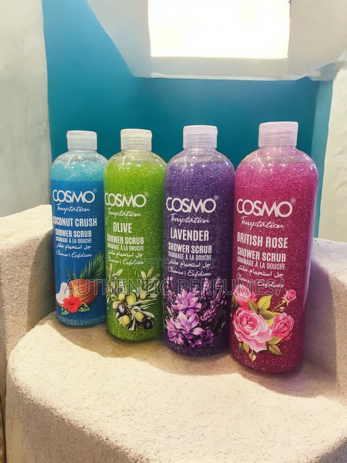 Cosmo Temptation Shower Scrubs