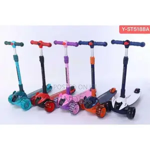 Kid's 3 Wheel Kick Scooter ( Colour May Vary)-
