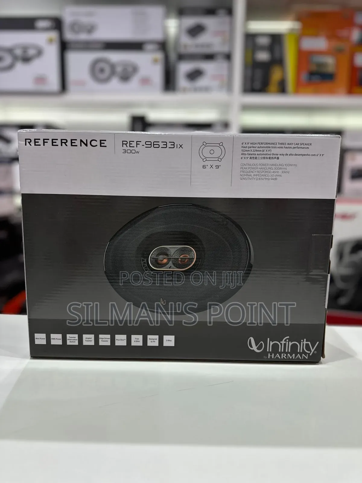 Infinity Reference 9633 Ix Car Speakers 300w