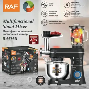 Raf R.6676r 5-in-1 Multifunctional Stand Mixer.