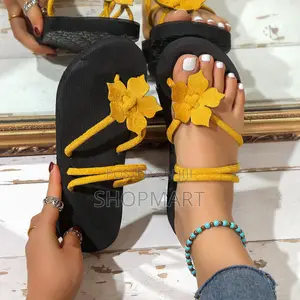 Beach Open Toe Elastic Band Wedges Platform Women Sandals