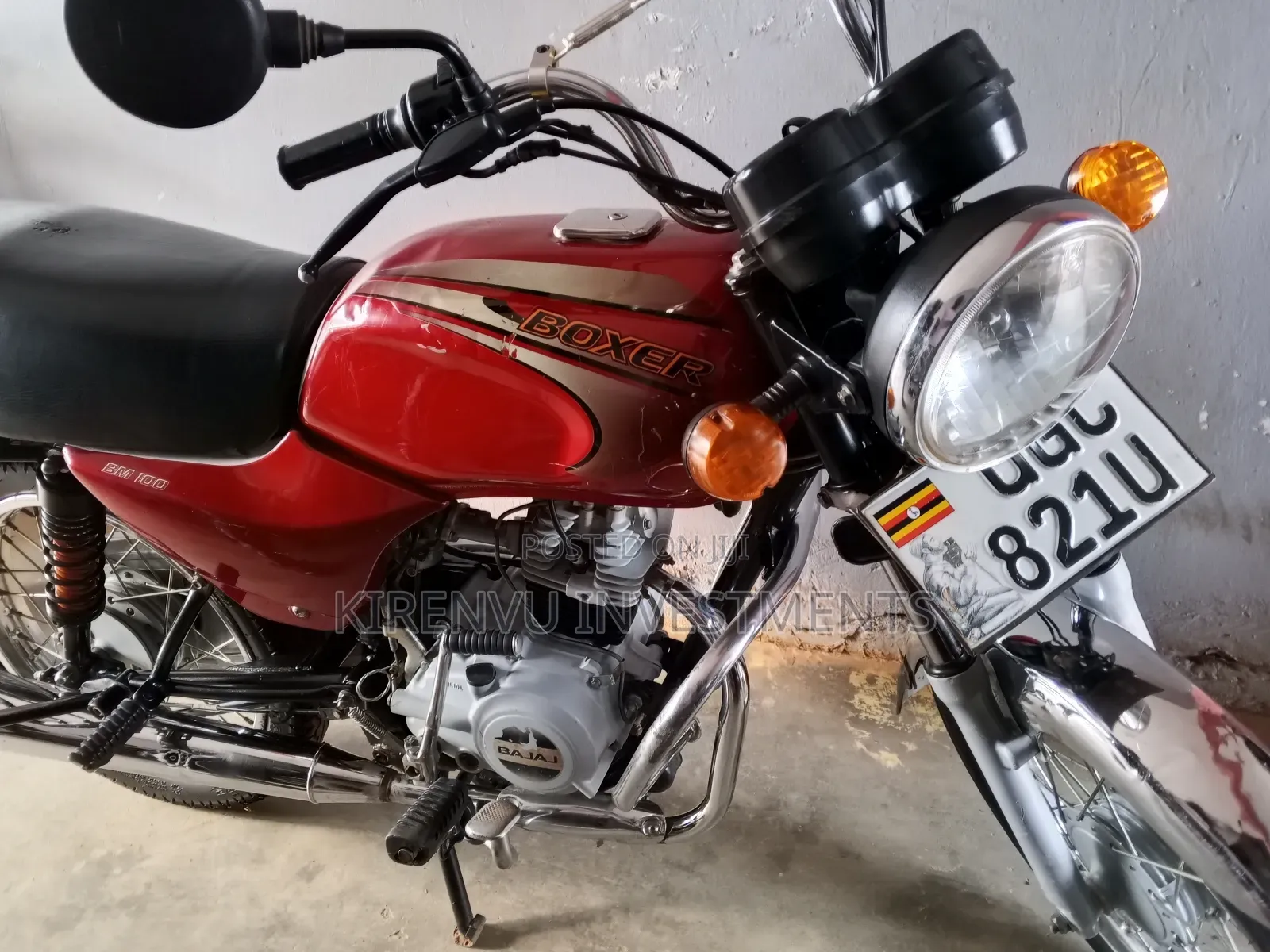 Bajaj Boxer 100 2022 Red