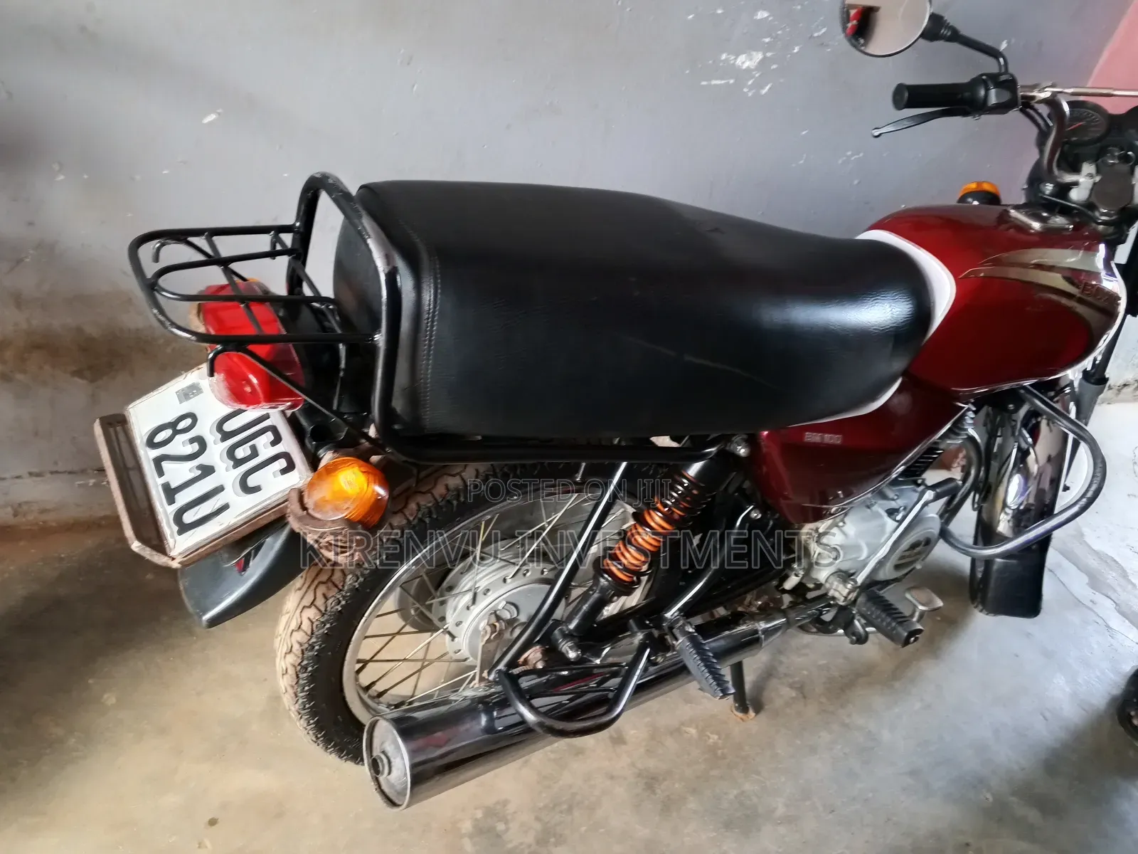 Bajaj Boxer 100 2022 Red