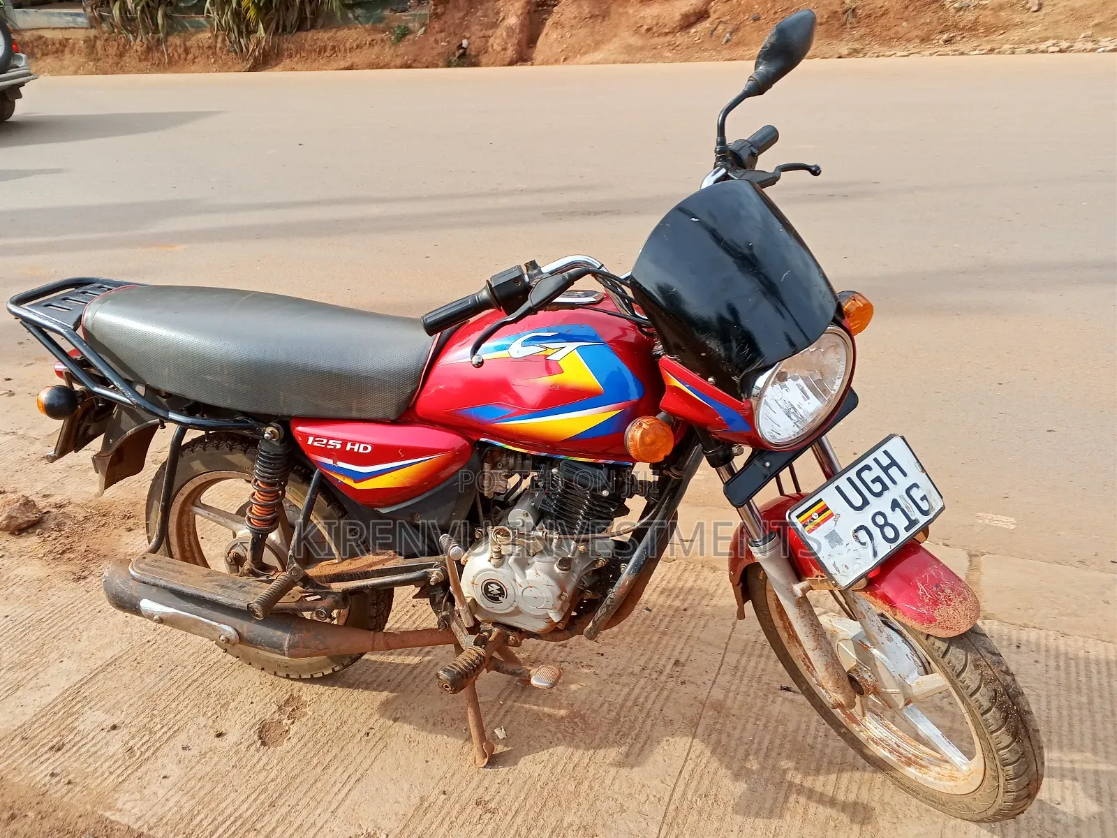 Bajaj Boxer 125 2022 Red