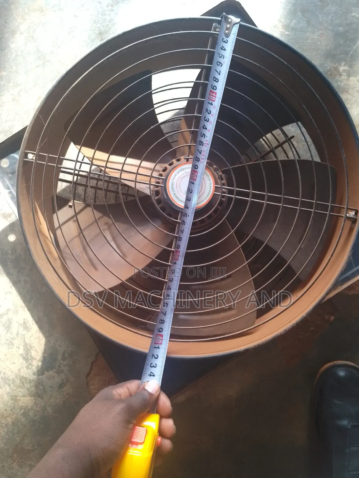 400mm 16 Inches 3 Phase Extractor Fans Low Noise