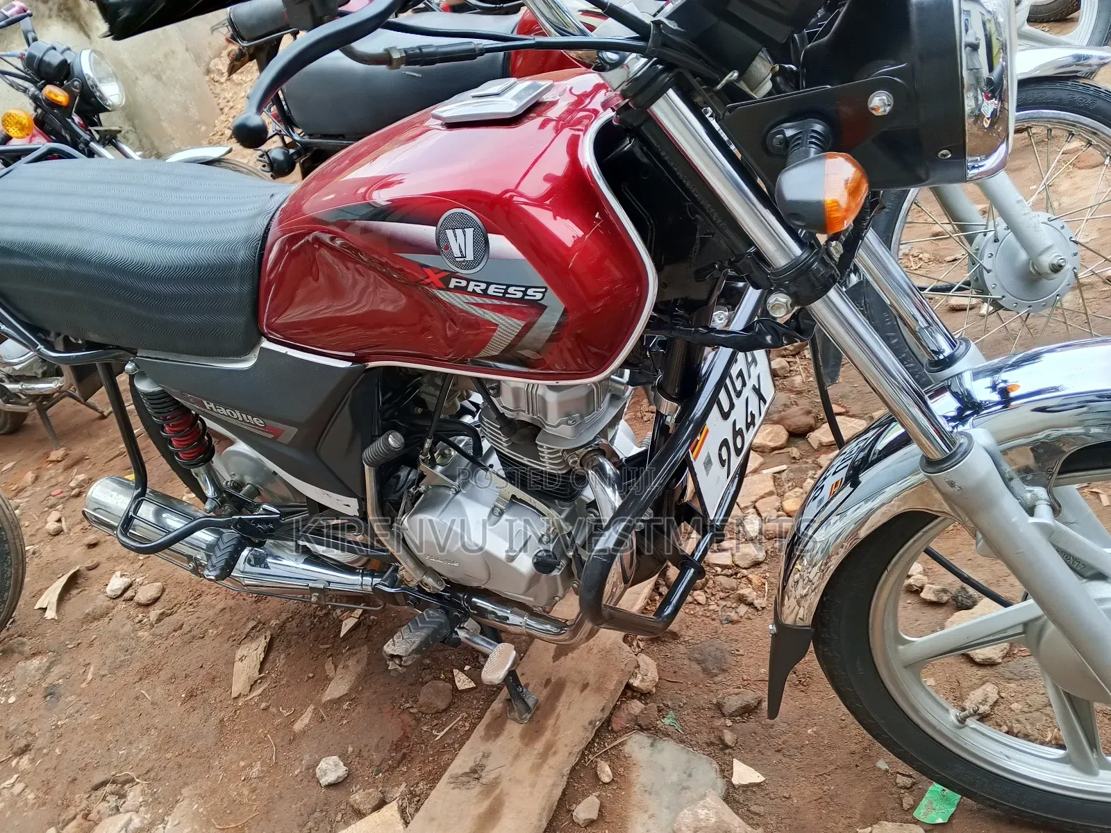 Haojue DK125 2022 Red