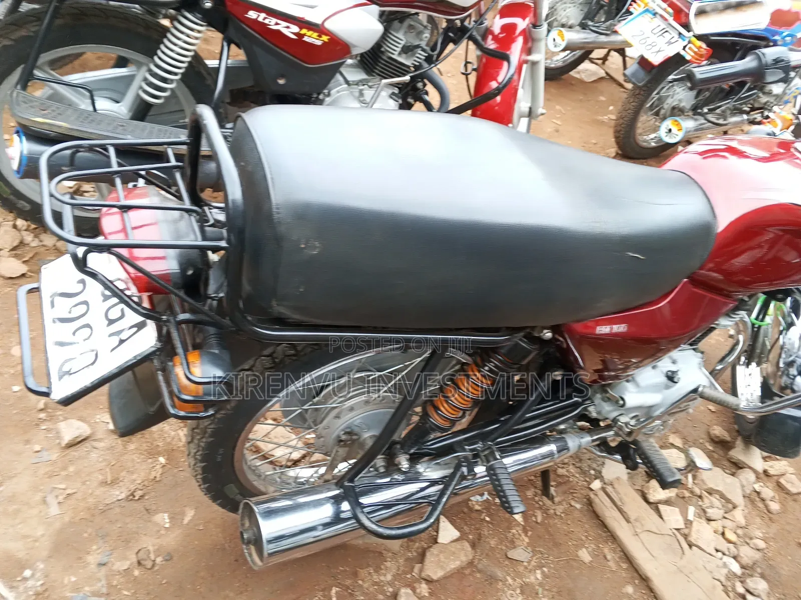 Haojue DK125 2022 Red