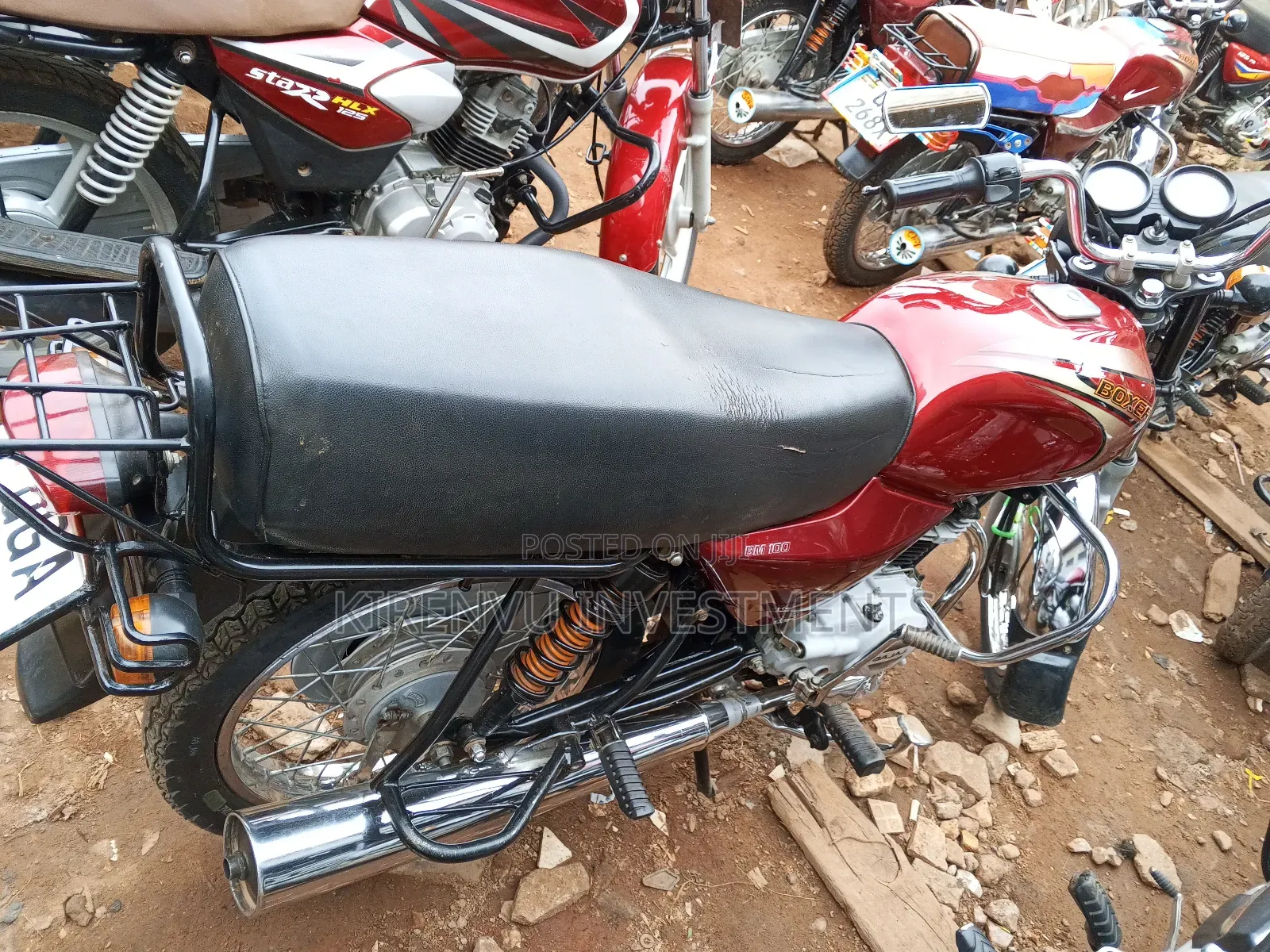 Haojue DK125 2022 Red
