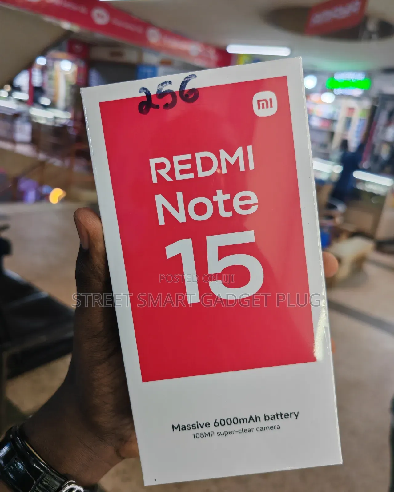 New Xiaomi Redmi Note 15 256 GB Gray