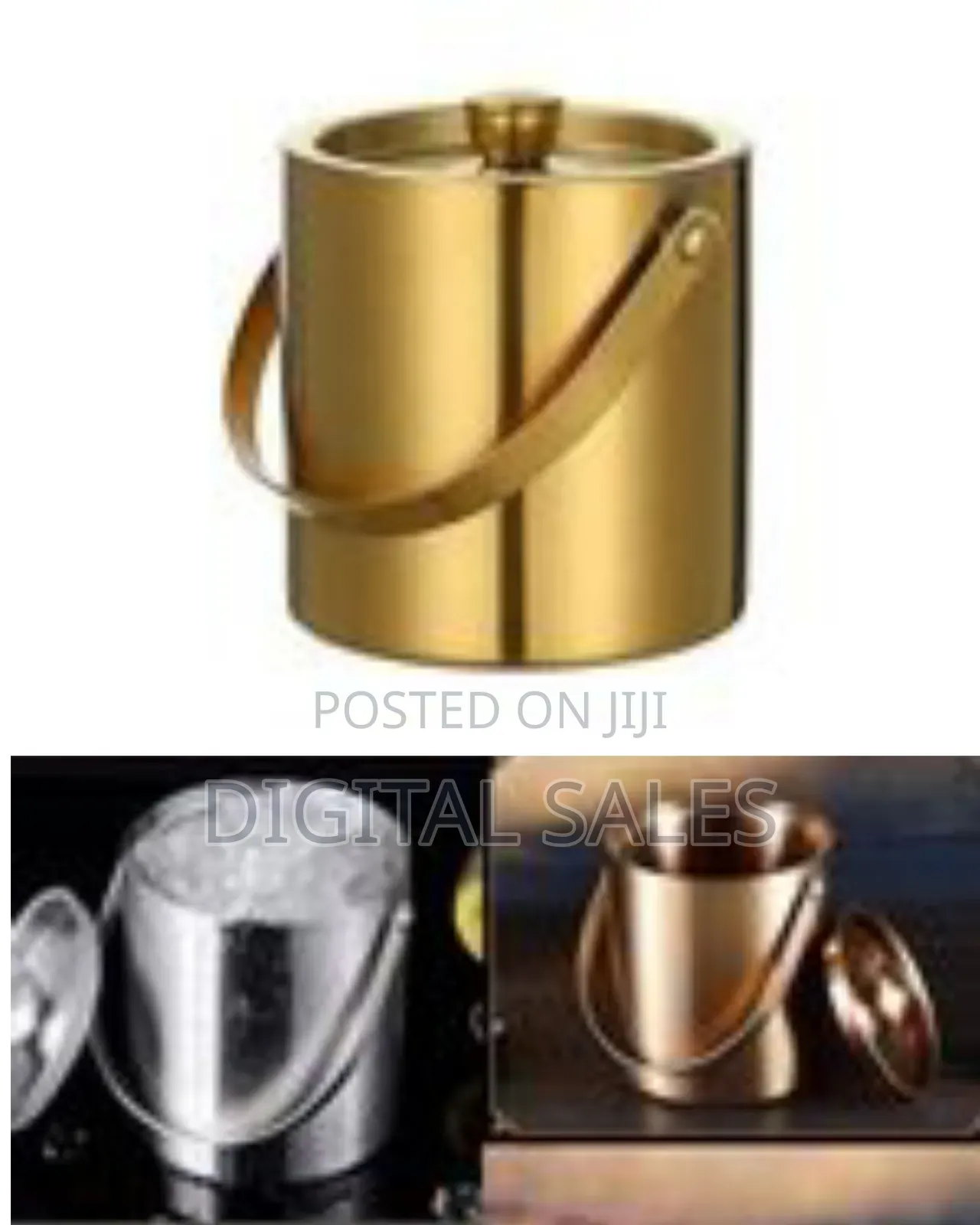 Stainless Steel Insulated Ice Bucket