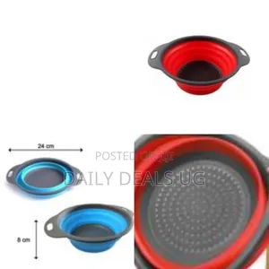 Collapsible Silicone Colander/Strainer