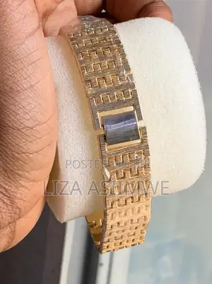 Gold-Tone Citizen Core Collection Quartz Watch With a Pearl Dial