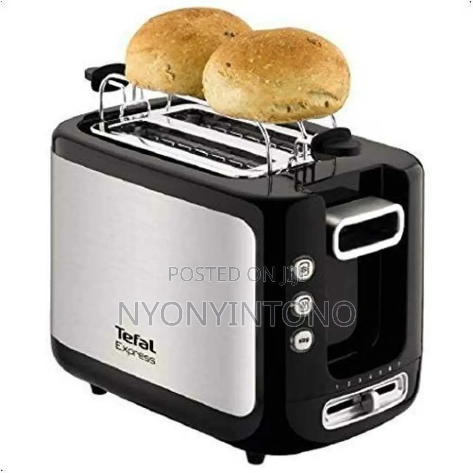 Tefal 2 Slice Regular Toaster With Burn Warmer