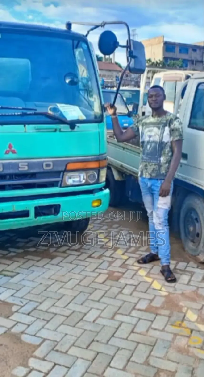 Truck And Trailer Driver. With Class B C1 C
