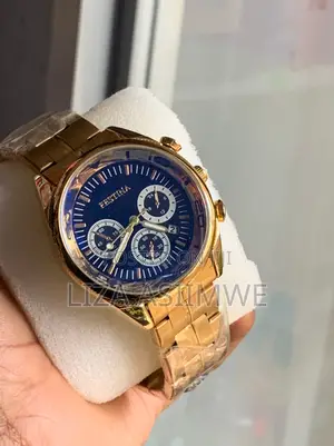 Festina Timeless Watch With a Gold-Tone Stainless Steel Case