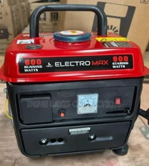 Electromax Portable Saloon Generator.