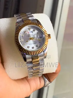 Women’S Double Colour Rolex Oyster Perpetual Date Day Quartz Watch