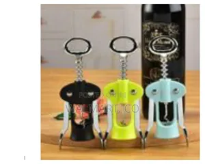 Classic Winged Wine Corkscrew Opener Multicolor