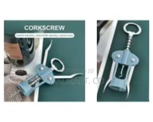 Classic Winged Wine Corkscrew Opener Multicolor