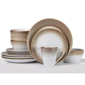 Dinner Wareset 6 Cups,Dinner and Side Plates With Bowls