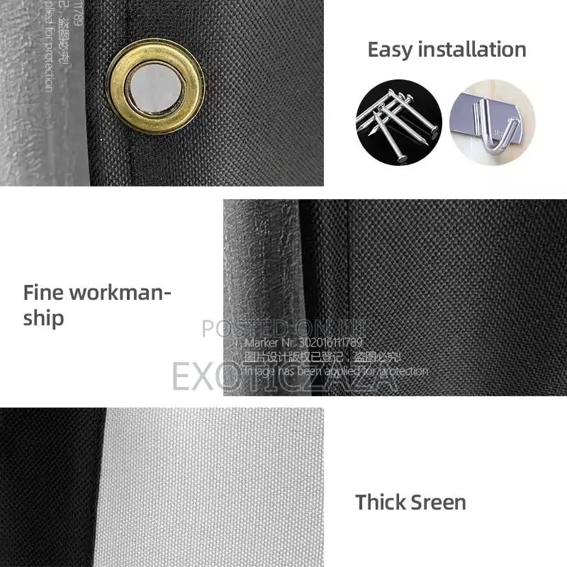 Anti Light Projector Screen