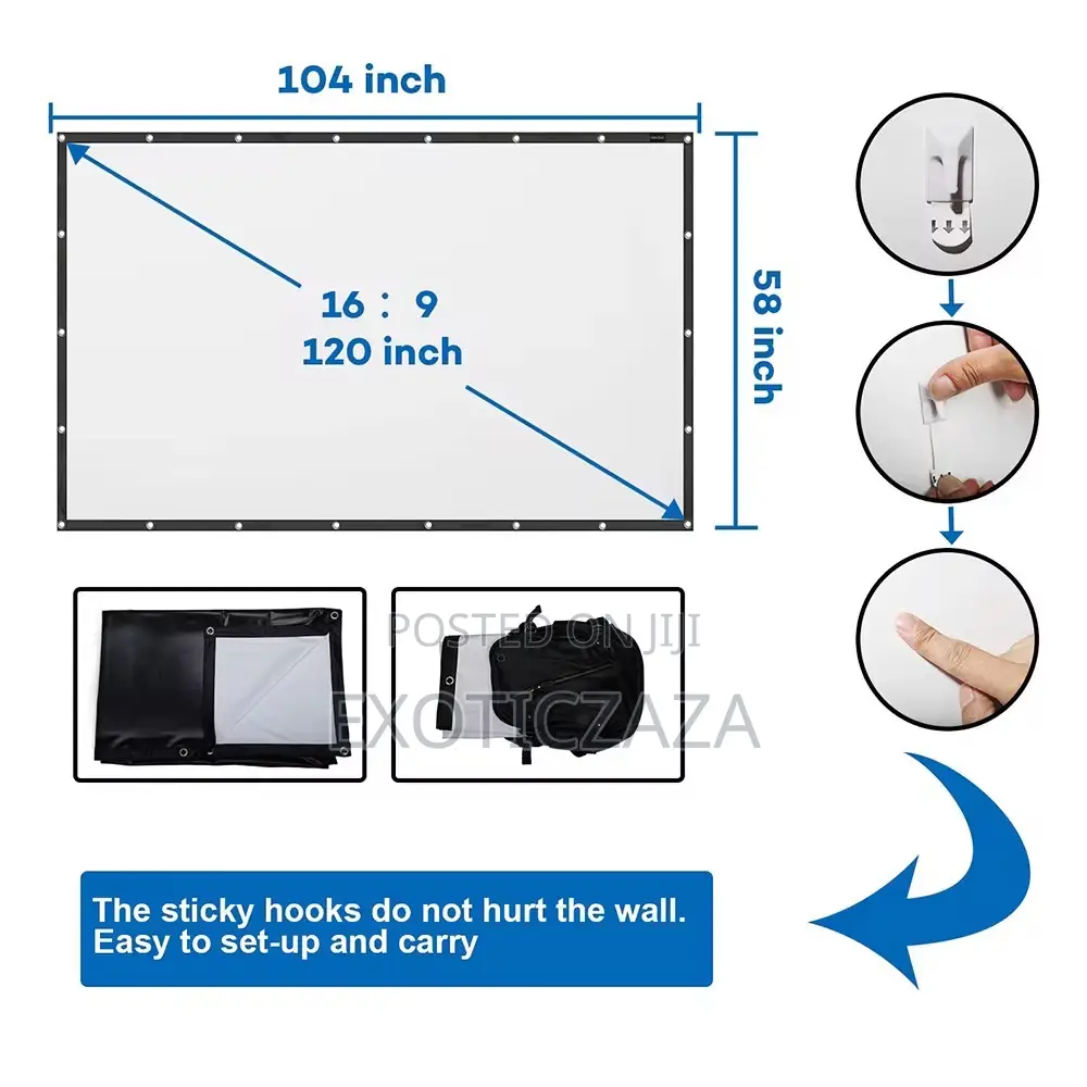 Anti Light Projector Screen