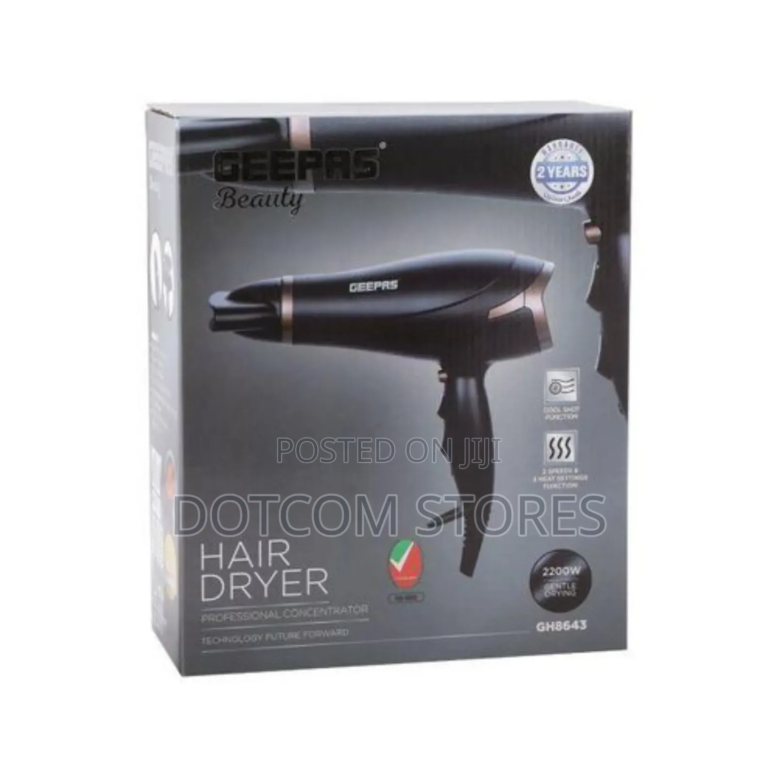 Geepas 2200w Powerful Hair Dryer