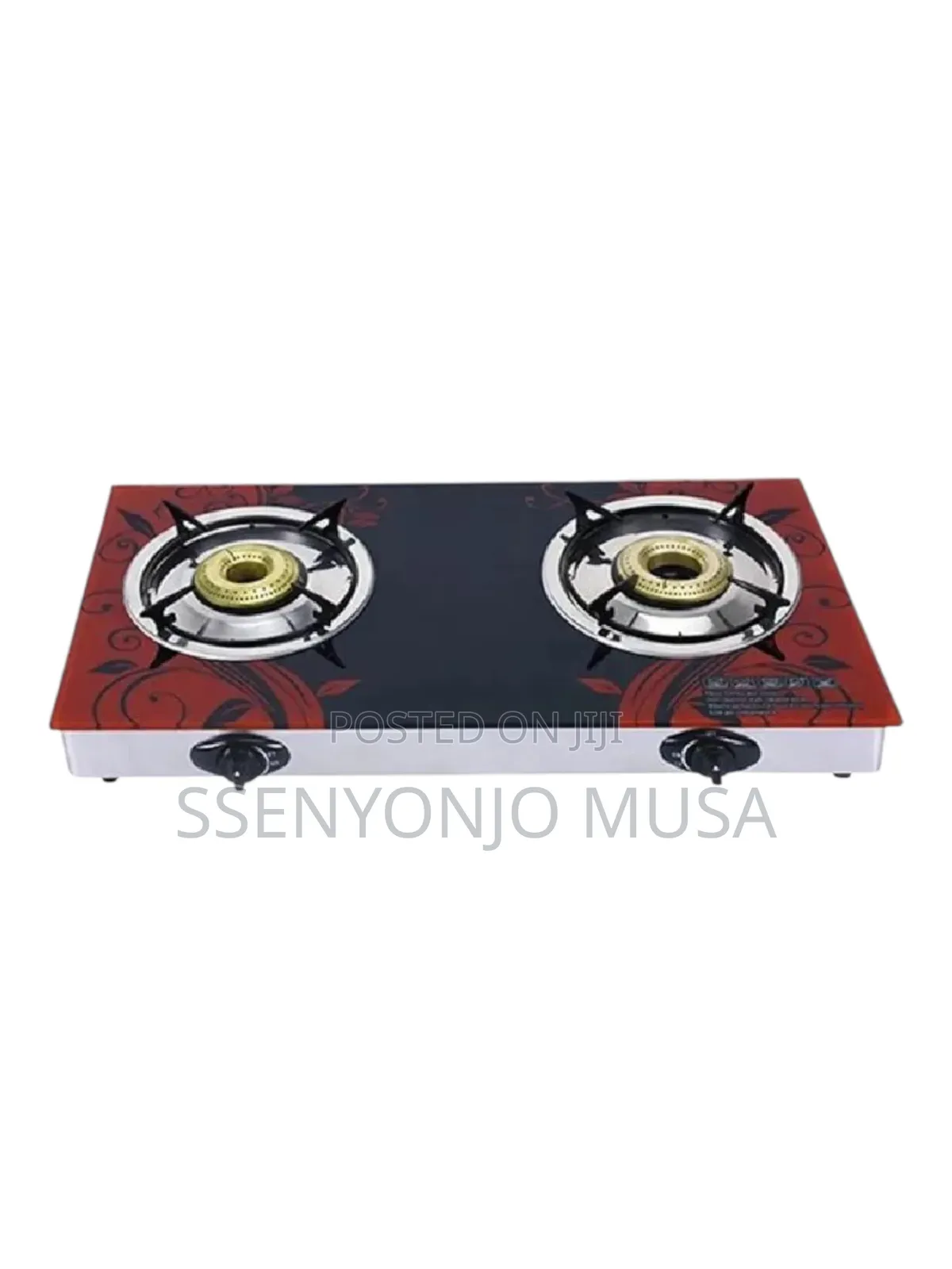 Pixel 2 Burner Tempered Glass Gas Stove | Automatic Ignition