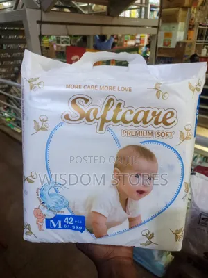 Softcare Premium Soft Baby Diapers.