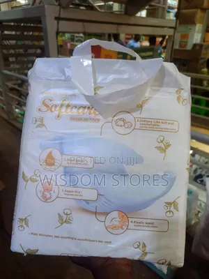 Softcare Premium Soft Baby Diapers.