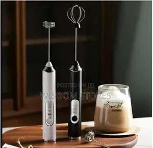Rechargeable Handheld Coffee Mixer: Elevate