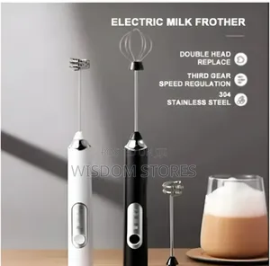 Rechargeable Handheld Coffee Mixer: Elevate