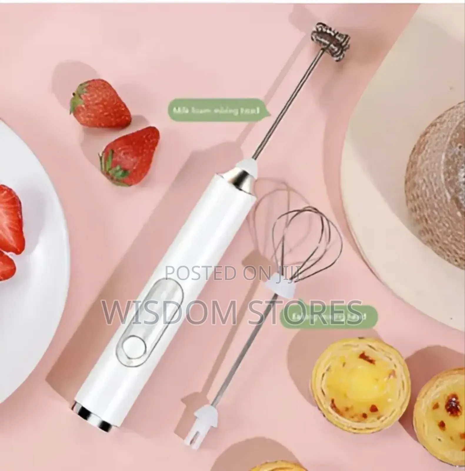 Rechargeable Handheld Coffee Mixer: Elevate