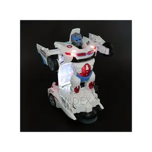 Transformable Electric Robot Car, Robot Racing Toy