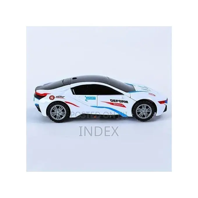 Transformable Electric Robot Car, Robot Racing Toy