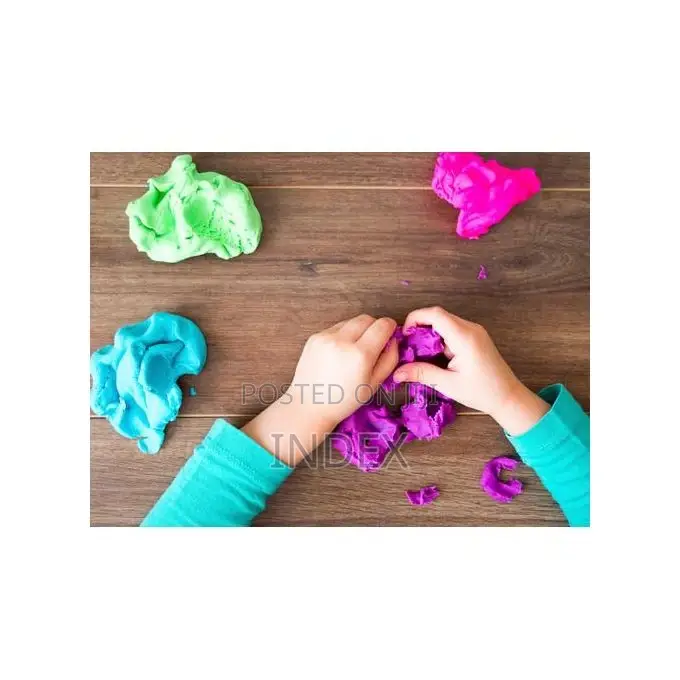 500gm Play Clay, Soft, Nonstick - Multicolour