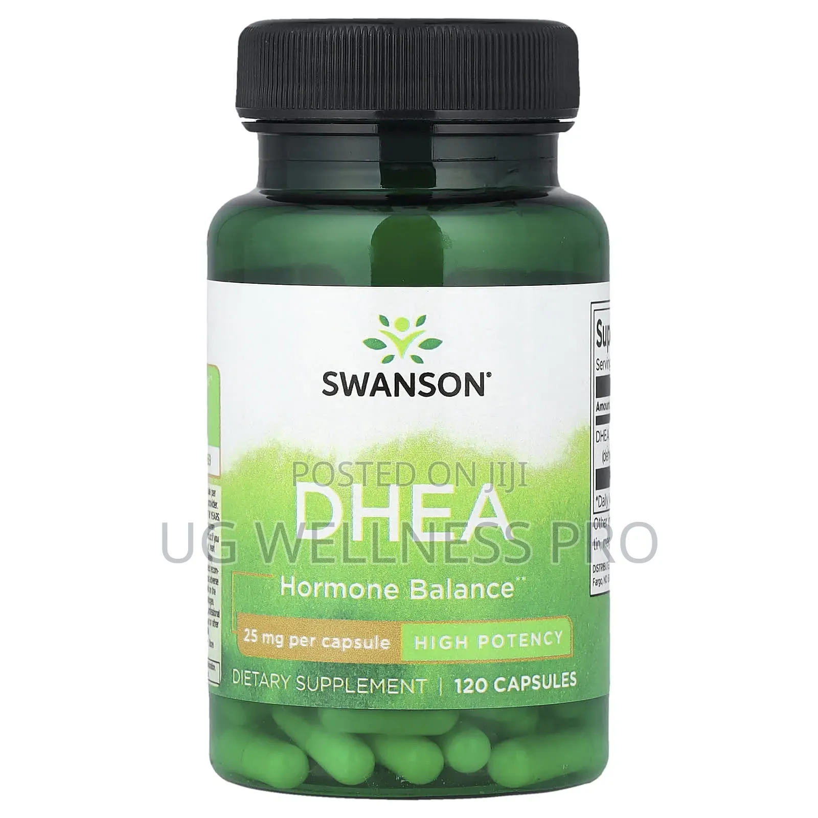 Swanson, Dhea, High Potency, 25 Mg, 120 Capsules