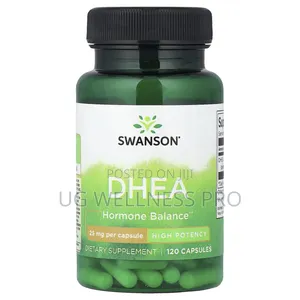 Swanson, Dhea, High Potency, 25 Mg, 120 Capsules