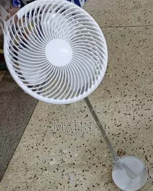 Portable, Foldable, and Rechargeable Electric Fan.