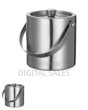 Elegant Insulated Ice Bucket With Handle, 2l