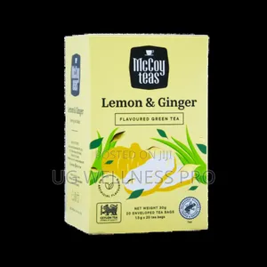 Maccoy Lemon Ginger Immunity Infusion Tea 20 Tea Bags