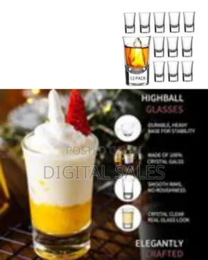 Premium Heavy Base Shot Glass Set - 12 Pack