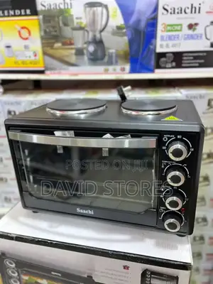 Saachi 30l Electric Oven With Two Hot Plates