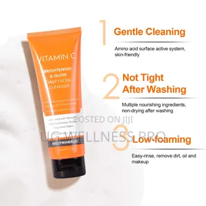 Vitamin C Face Cleanser Soothes and Purifies for Super Clean 120ml
