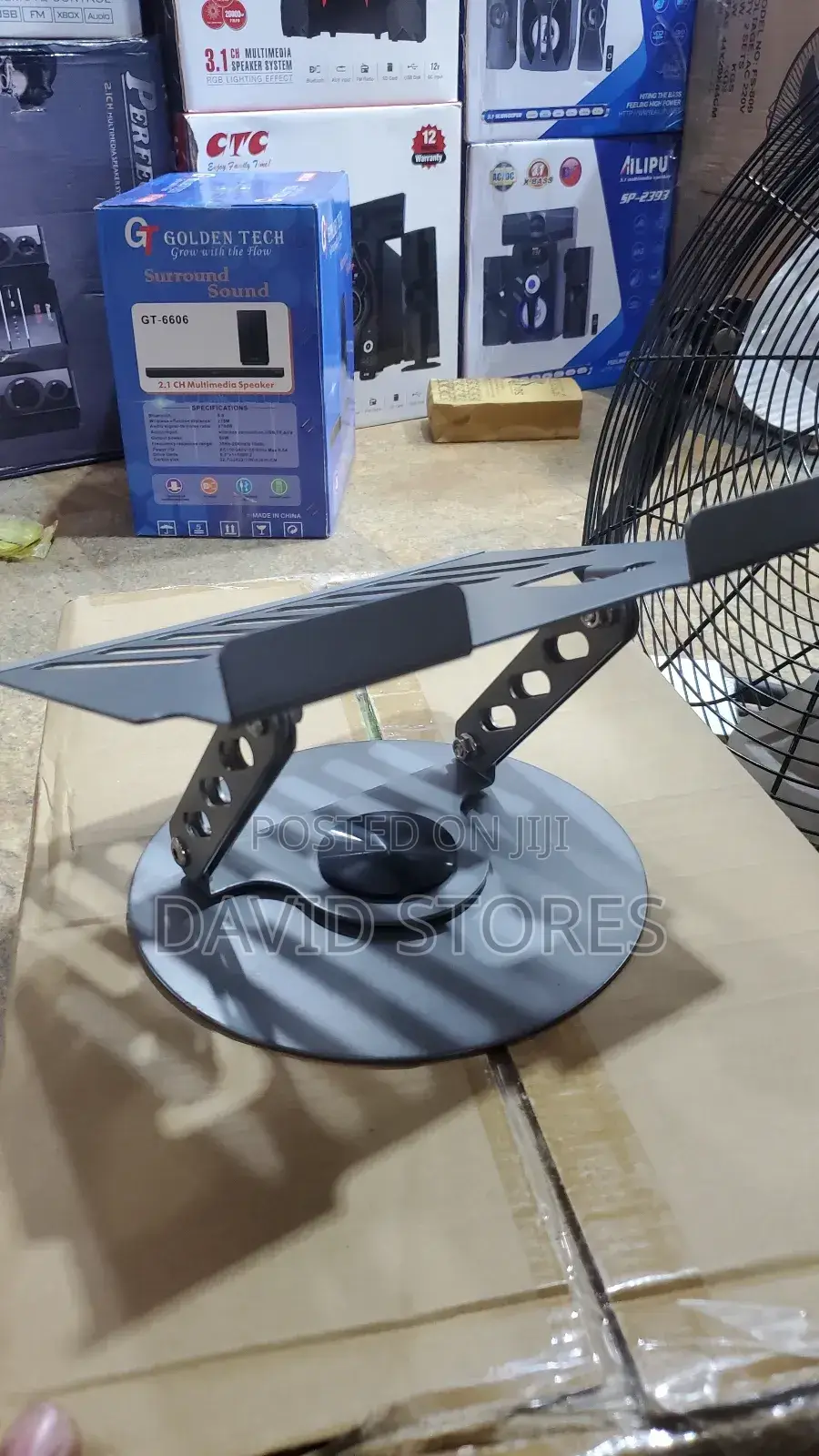 Aluminum 360° Rotating Laptop Stand