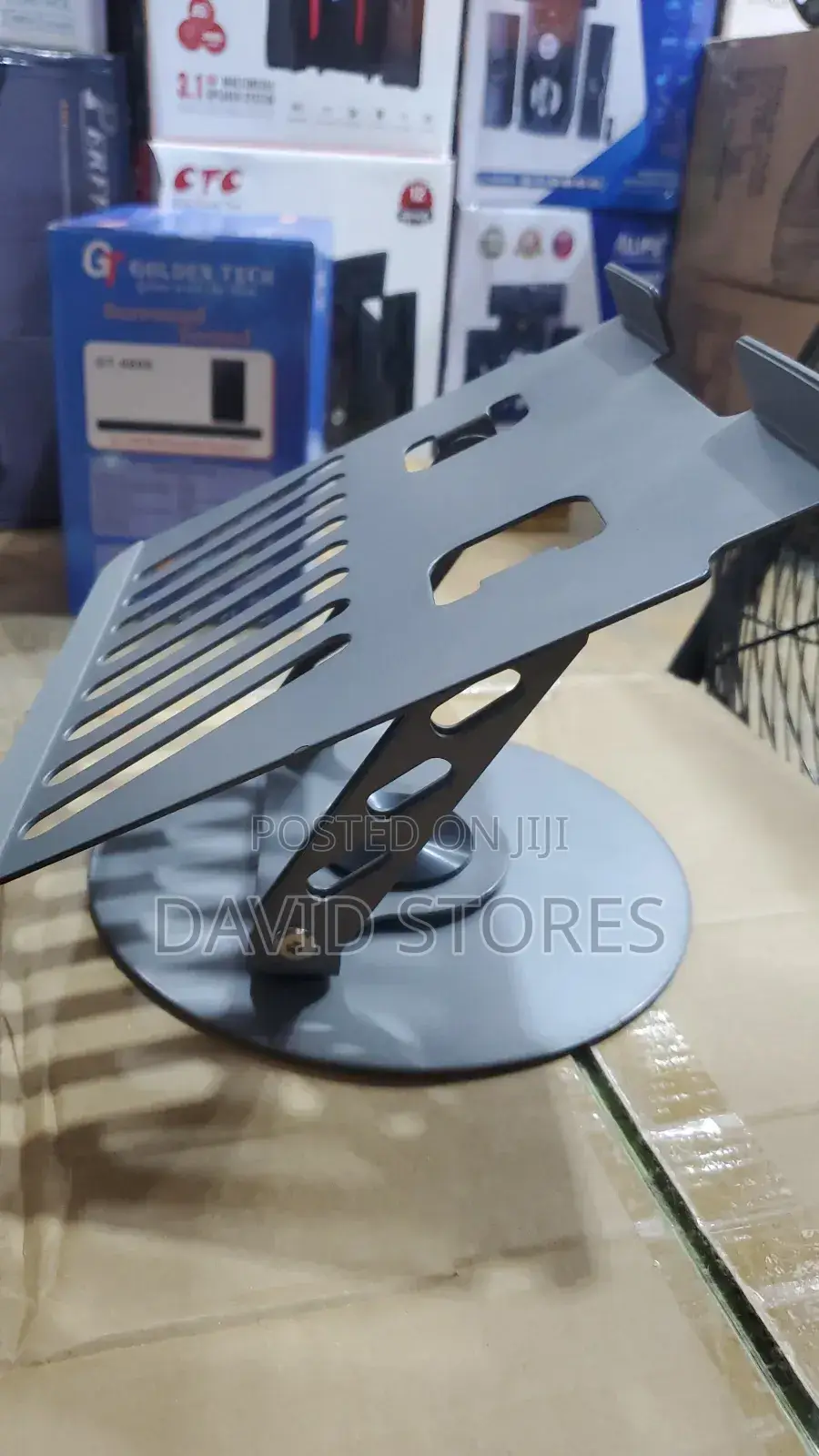 Aluminum 360° Rotating Laptop Stand