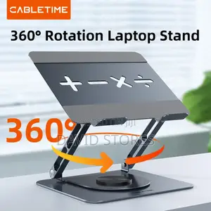 Aluminum 360° Rotating Laptop Stand