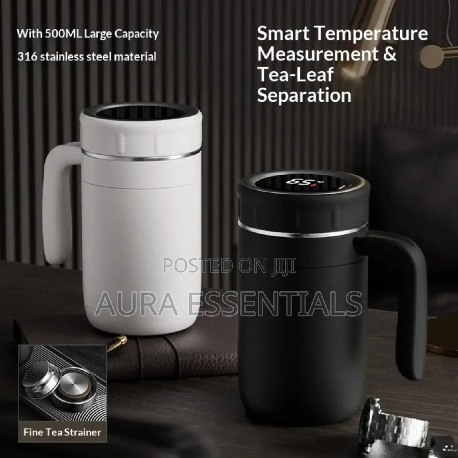 Digital Smart Insulated Coffee Mug